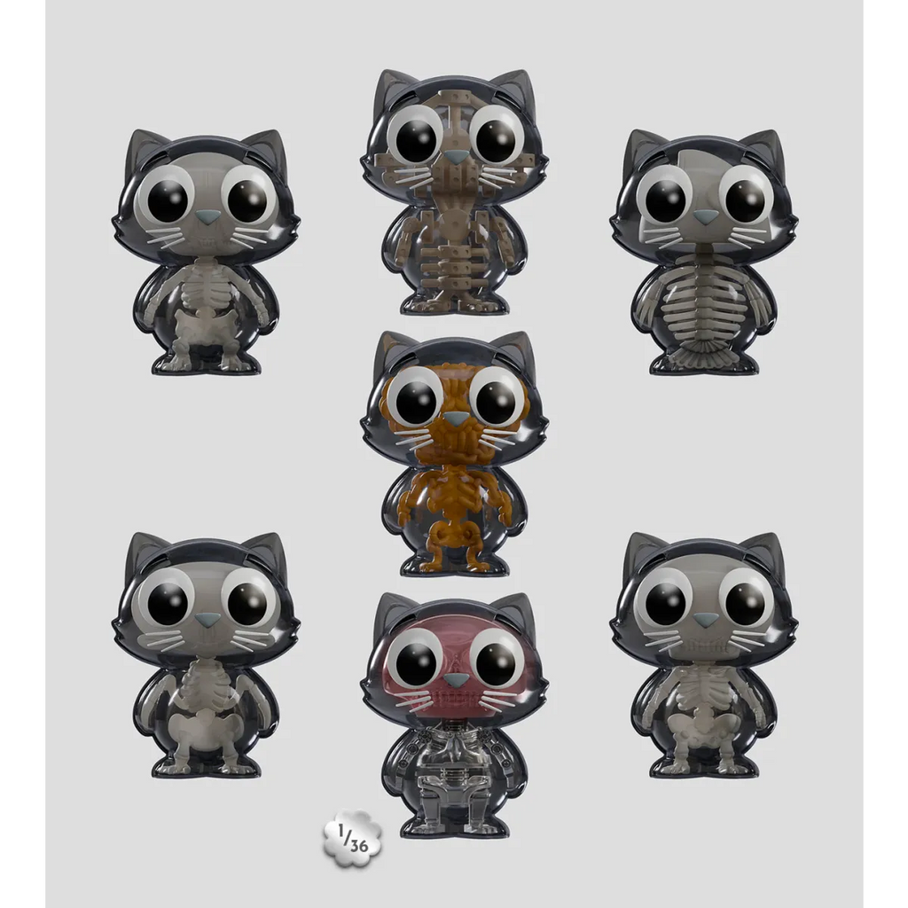 Catscans (Bare Bones) Blind Box (1 Blind Box) - Figurines - Figures - 3