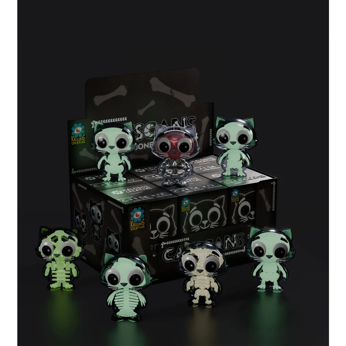 Catscans (Bare Bones) Blind Box (1 Blind Box) - Figurines - Figures - 2