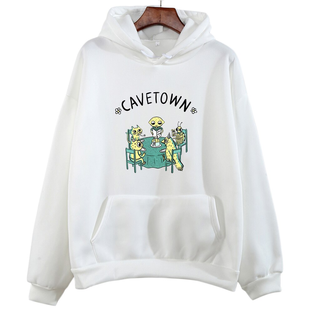 Cavetown Hoodies for Men and Women - White / M - Women’s Clothing & Accessories - Shirts & Tops - 16 - 2024
