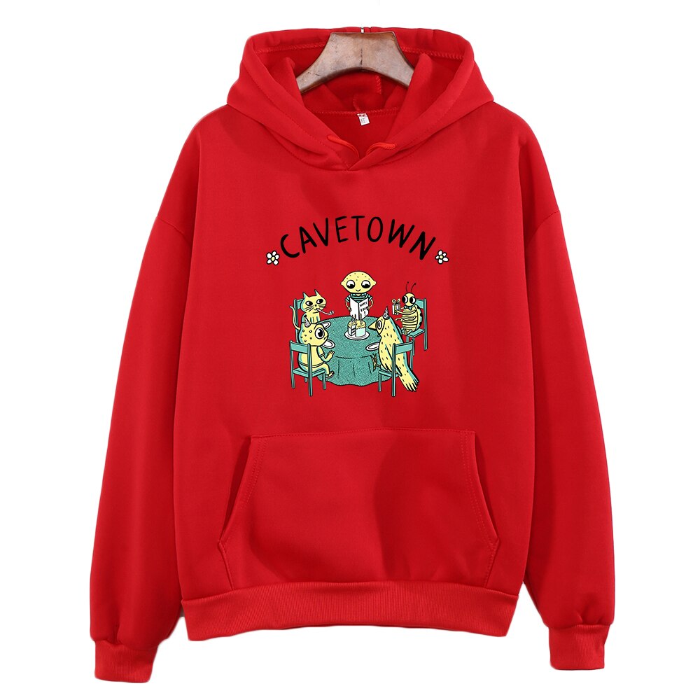 Cavetown Hoodies for Men and Women - Red / M - Women’s Clothing & Accessories - Shirts & Tops - 9 - 2024