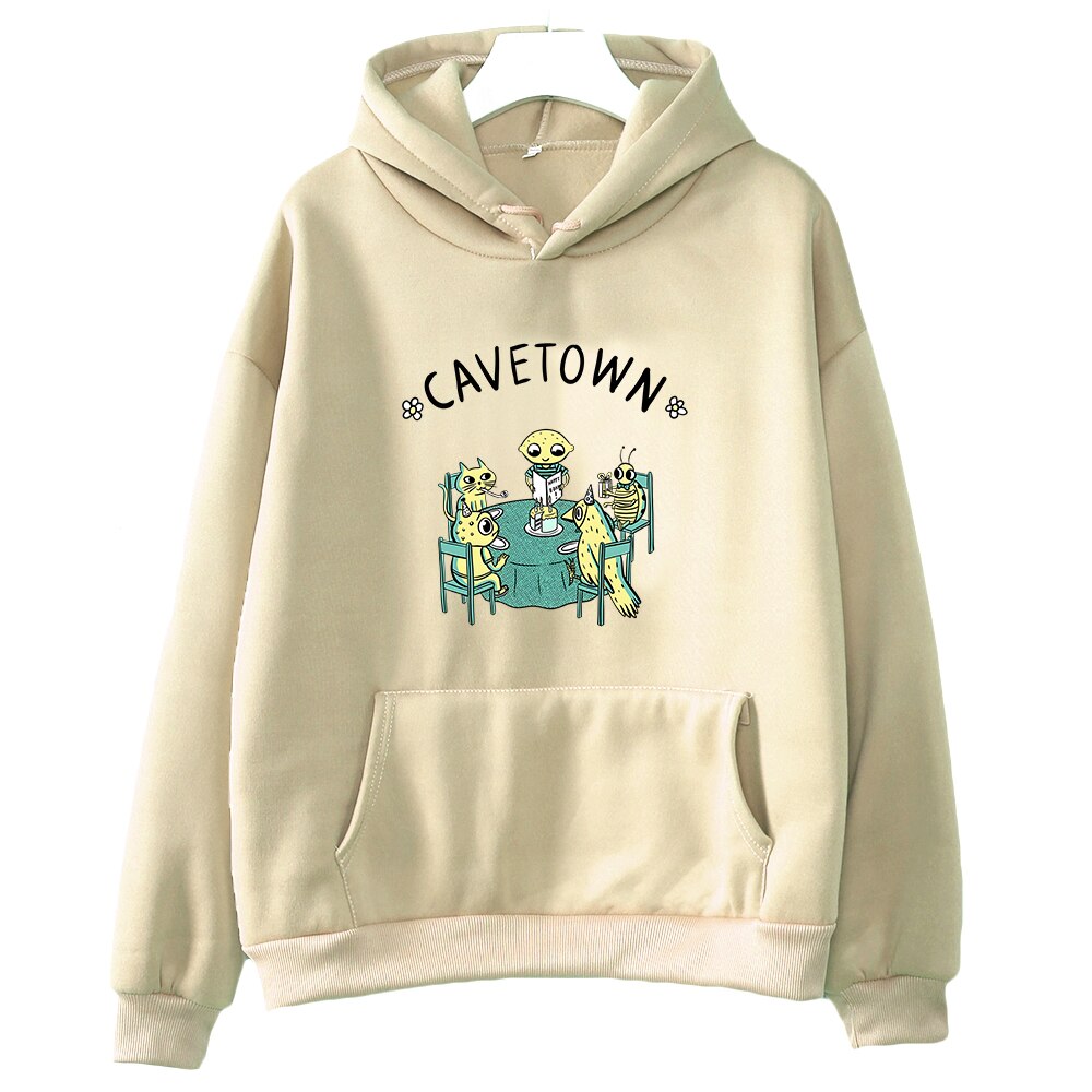 Cavetown Hoodies for Men and Women - Khaki / M - Women’s Clothing & Accessories - Shirts & Tops - 14 - 2024