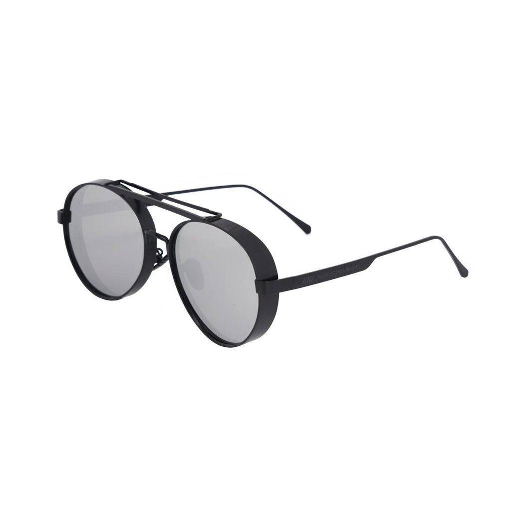 Commander's Matte Black Aviator Sunglasses