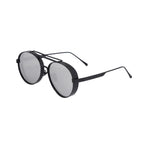 Commander's Matte Black Aviator Sunglasses