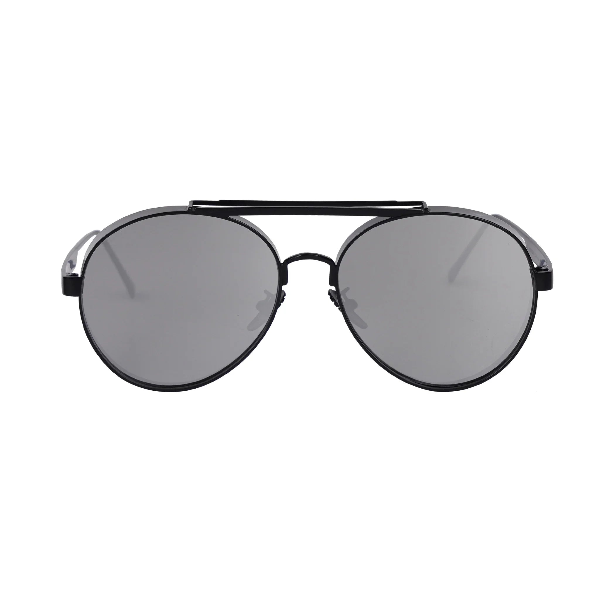 Commander's Matte Black Aviator Sunglasses