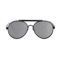 Commander’s Matte Black Aviator Sunglasses - Men’s Techwear - Accessory - 1