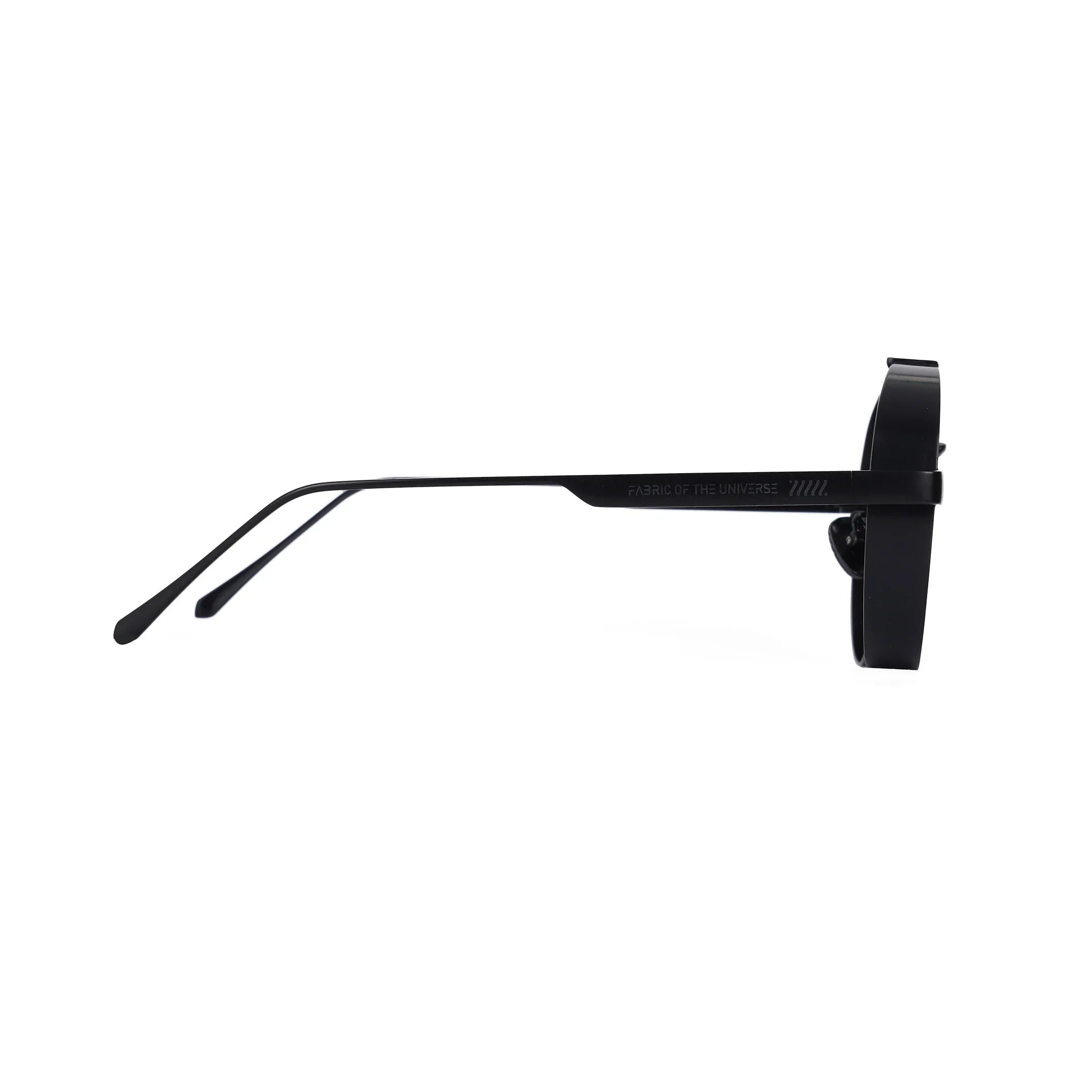 Commander's Matte Black Aviator Sunglasses