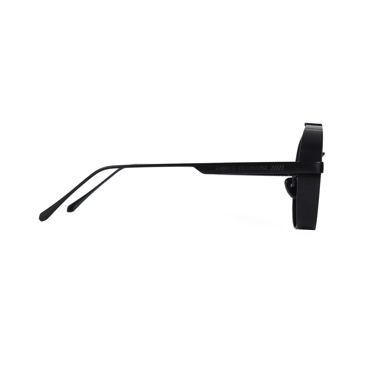 Commander’s Matte Black Aviator Sunglasses - Men’s Techwear - Accessory - 4