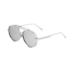Commander’s Aviator Silver Sunglasses - Harajuku Style - Accessory - 2