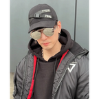 Commander’s Aviator Silver Sunglasses - Harajuku Style - Accessory - 7