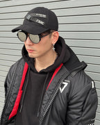 Commander's Matte Black Aviator Sunglasses