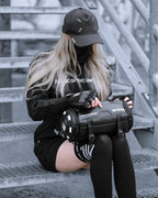 GSD-Type 400 Belted Sweater Dress