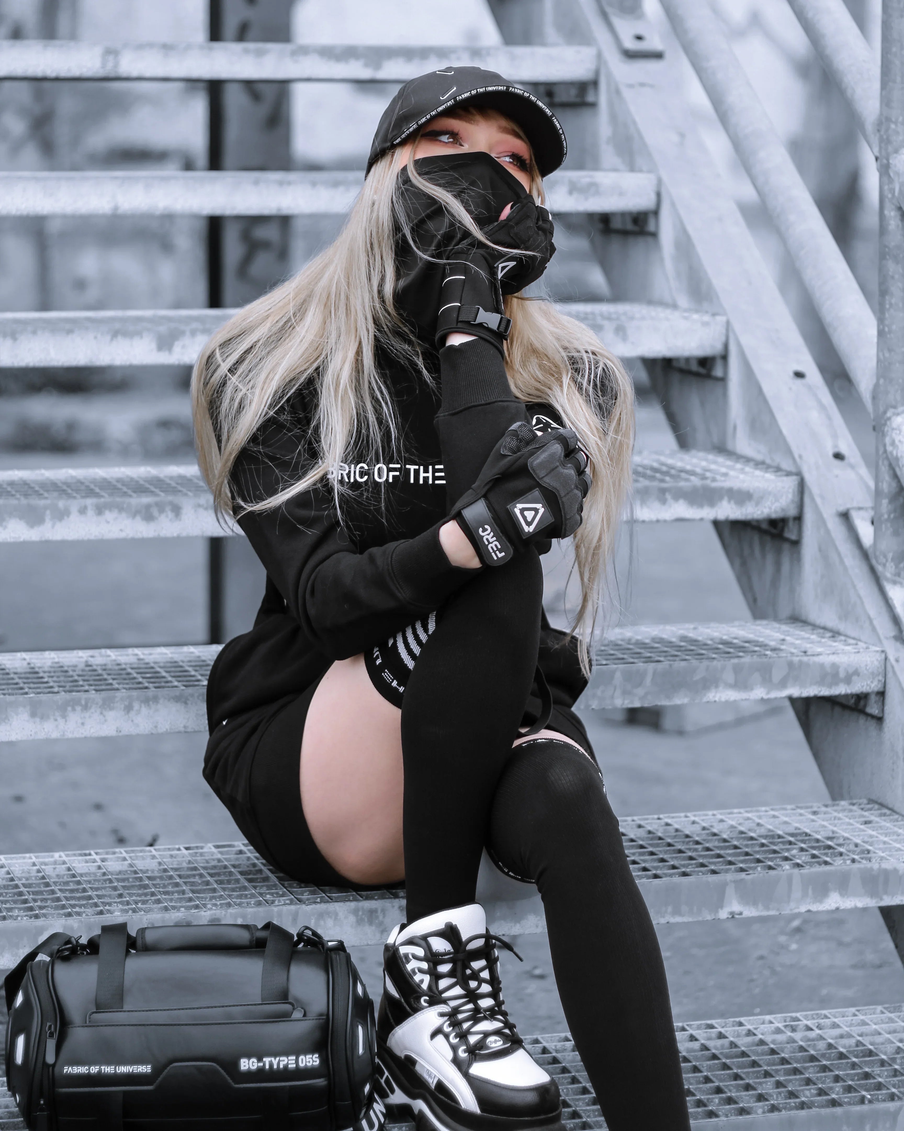 GSD-Type 400 Belted Sweater Dress