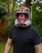 Commander Vaughn Helmet for Cosplay