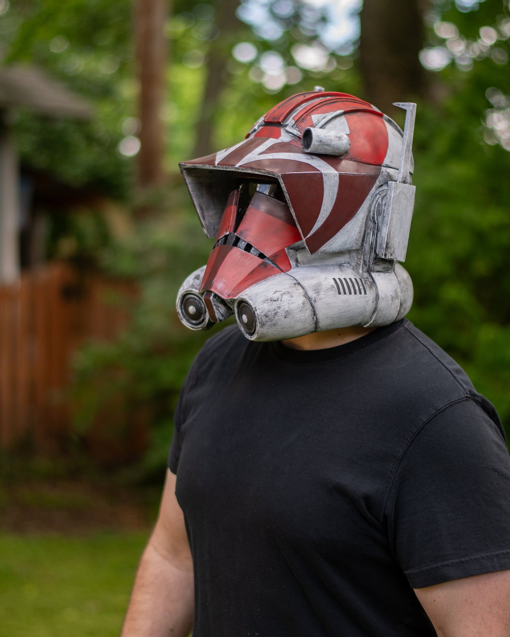 Commander Vaughn Helmet for Cosplay