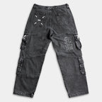 DJ-Type 001A Charcoal Denim Cargo Pants