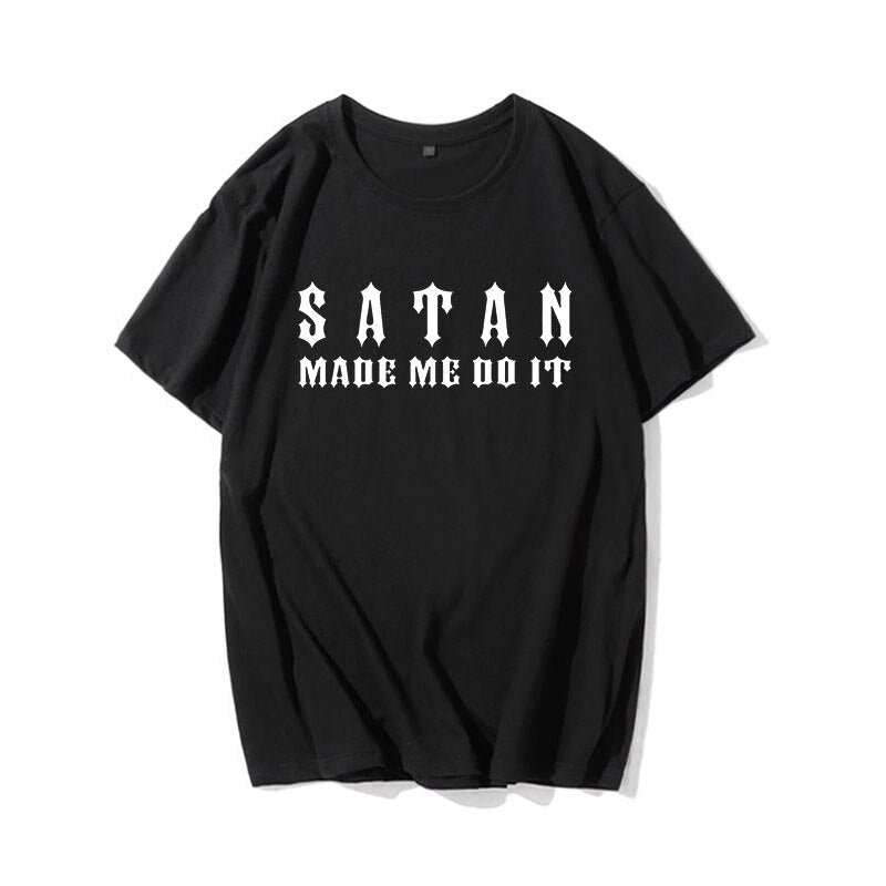 Satan Made Me Do It - T-Shirts - Clothing - 19 - 2024