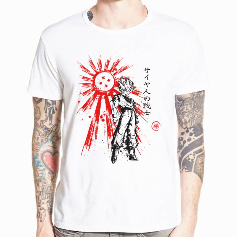 Dragon Ball Z Printed T-Shirts - Kawaii Stop - Anime, Anime Fashion, Clothing, Dragon Ball Z, O-Neck, Polyester-Spandex Blend, Regular Sleeve, T-Shirts