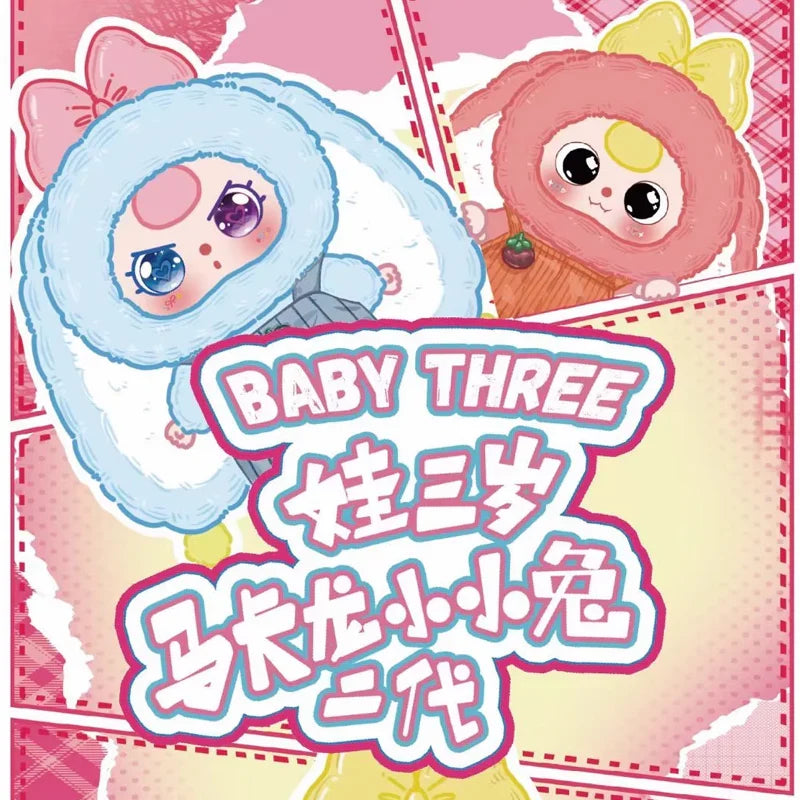 Baby Three V2 Rabbit Macaron Cute Bunny Plush Series Blind Box (1 Blind Box) - Gifts - Figure - 1