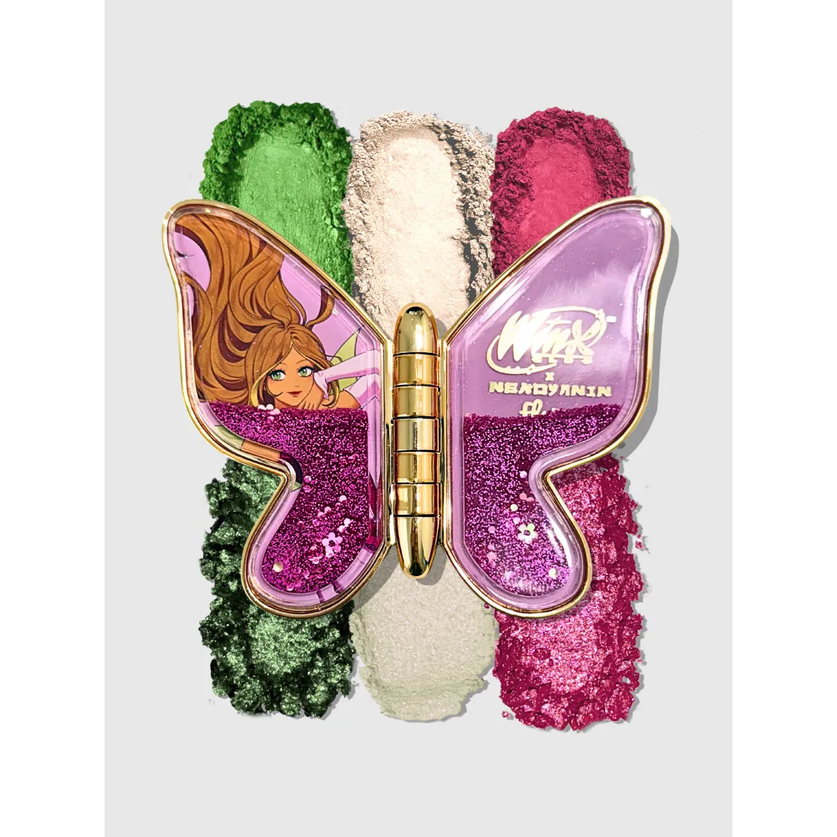 Nekoyanin x Winx Club Butterfly Makeup Palette - Harajuku Style - Cosmetics - 7