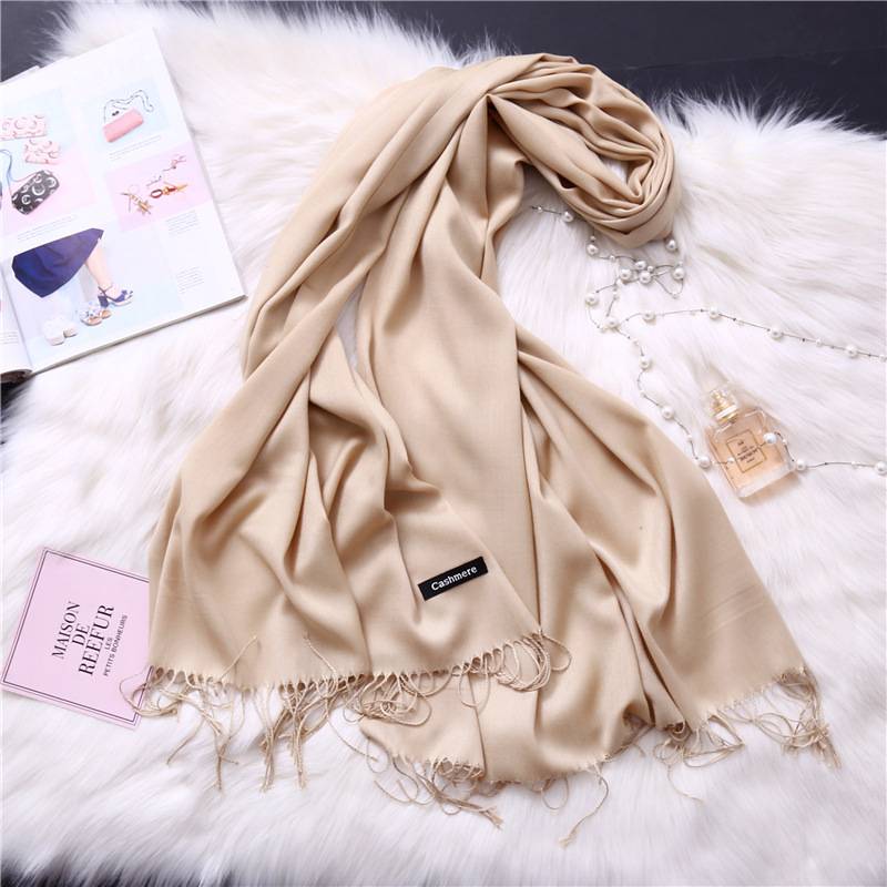 Winter Cashmere Scarves - Kawaii Stop - Accessories, Acrylic, Adorable, Adult, Cashmere, Cute, Fashion, Harajuku, Hijab, Japanese, Kawaii, Korean, Novelty, scarf, Scarves, Solid, Women's Clothing &amp; Accessories
