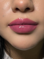 Fruit Jam Lip Gloss Keychain Set