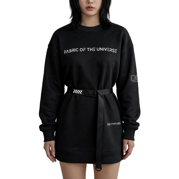 GSD-Type 400 Belted Sweater Dress