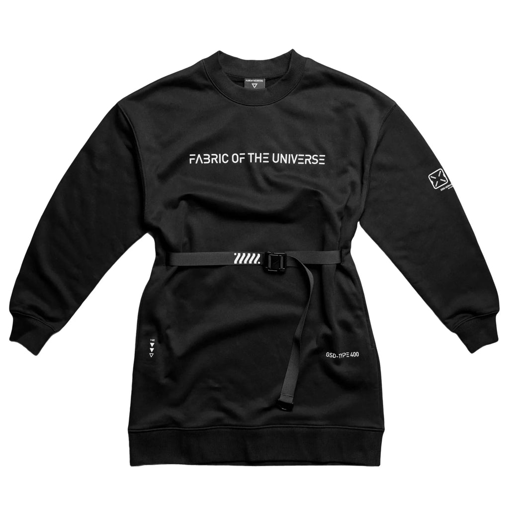 GSD-Type 400 Belted Sweater Dress