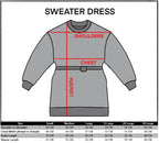 GSD-Type 400 Belted Sweater Dress