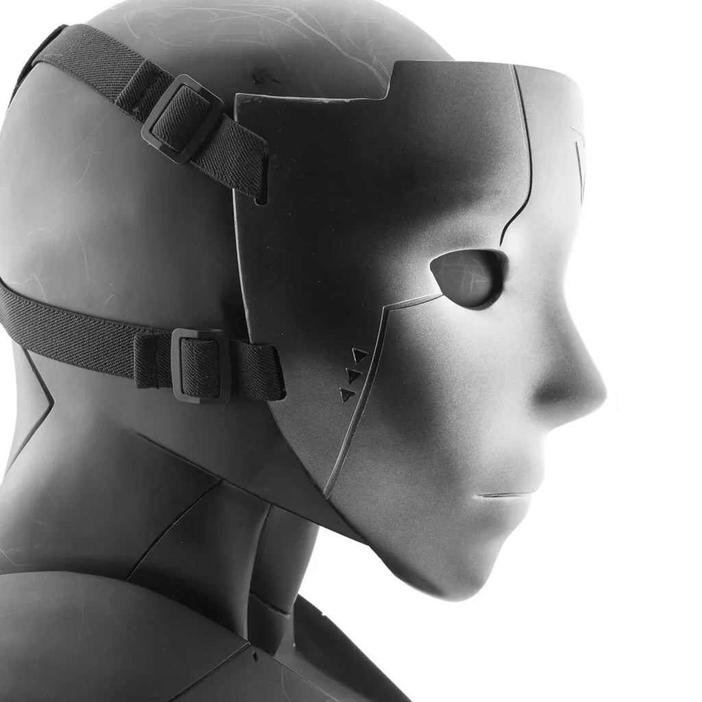 Genova 01A Gunmetal Resin Face Mask - Best Sellers - Costume Props - 4