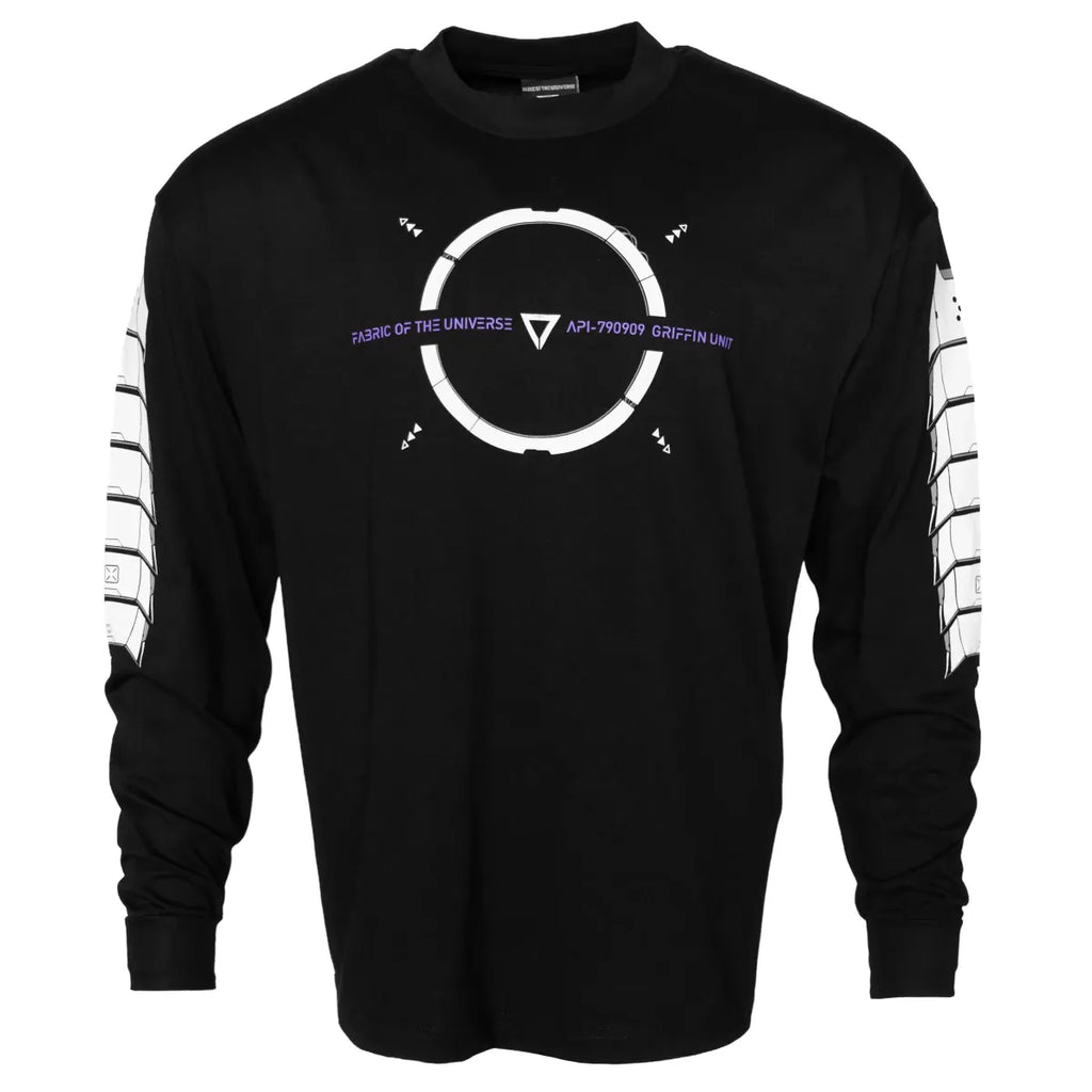 Griffin-0909 Mecha Graphic Long Sleeve Tee - T-Shirts - T-Shirt - 2