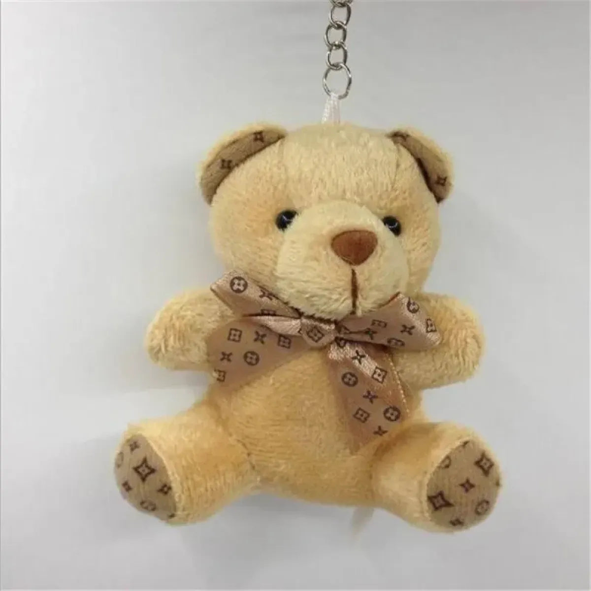 Bow Knotted Bear Plush Pendant 10cm - Plushies - Plush / Plushie - 2