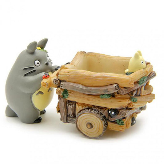 Totoro Flowerpot Resin Miniature Figurine - Kawaii Stop - Kawaii Shop