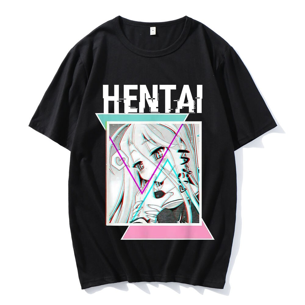 Vaporwave Hentai T-Shirts - Black / L - T-Shirts - Shirts & Tops - 3 - 2024