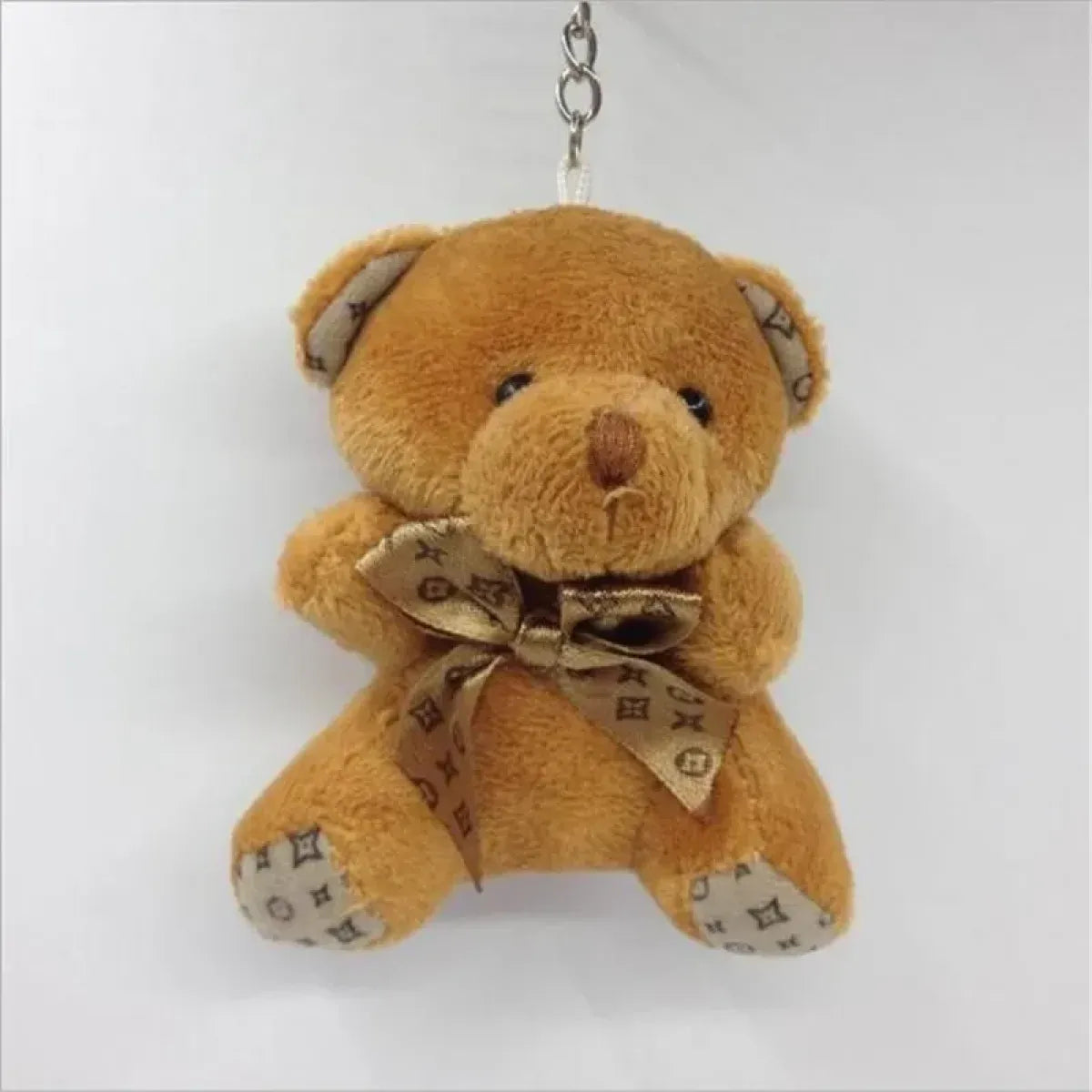 Bow Knotted Bear Plush Pendant 10cm - Plushies - Plush / Plushie - 3