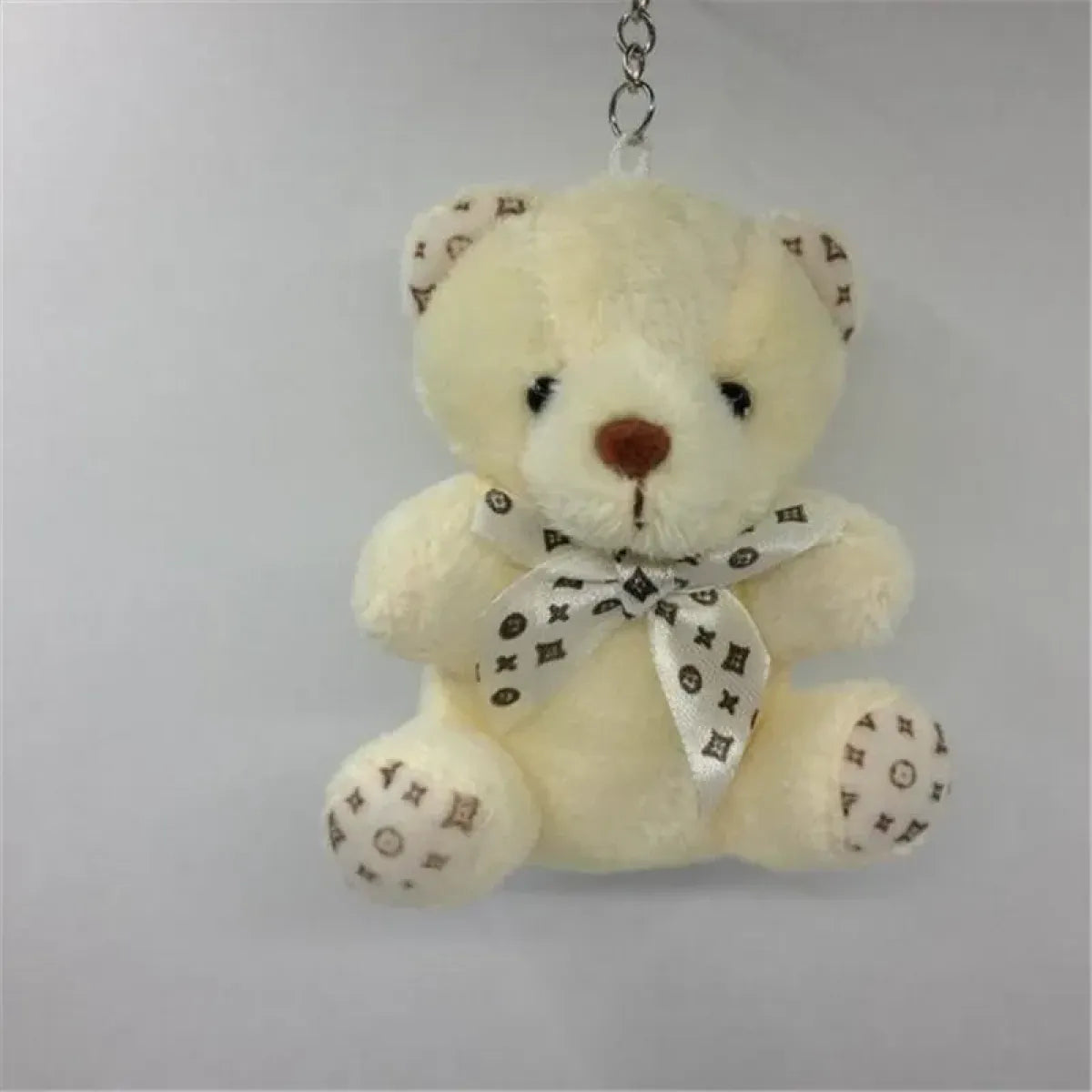 Bow Knotted Bear Plush Pendant 10cm - Plushies - Plush / Plushie - 4