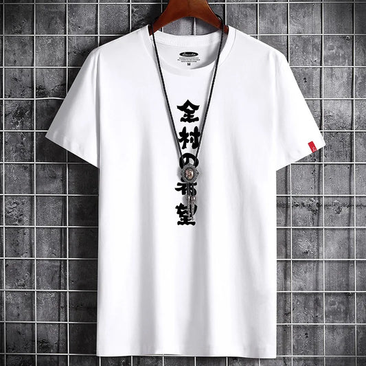 Hip Hop Anime T-Shirt: Harajuku Retro Streetwear