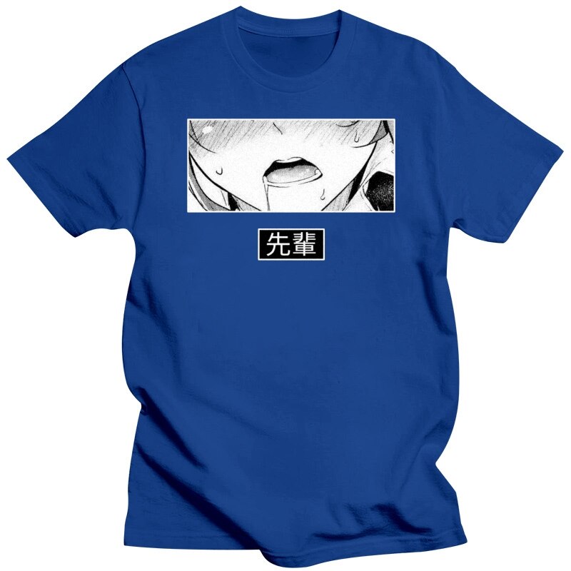 Waifu Print T-shirt for Men and Women - Light Blue / M - T-Shirts - Shirts & Tops - 8 - 2024