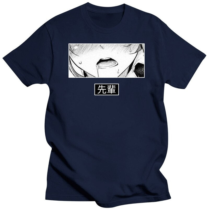 Waifu Print T-shirt for Men and Women - Blue / M - T-Shirts - Shirts & Tops - 3 - 2024