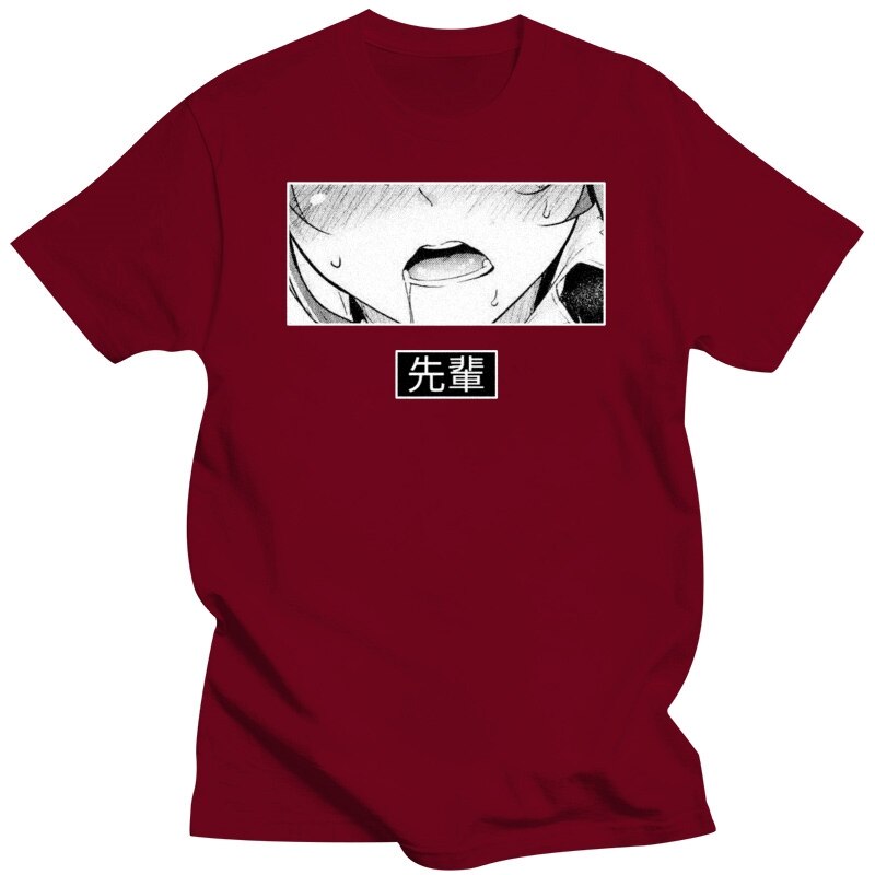 Waifu Print T-shirt for Men and Women - Red / M - T-Shirts - Shirts & Tops - 5 - 2024