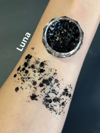 Gel Glitter Tears Festival Makeup