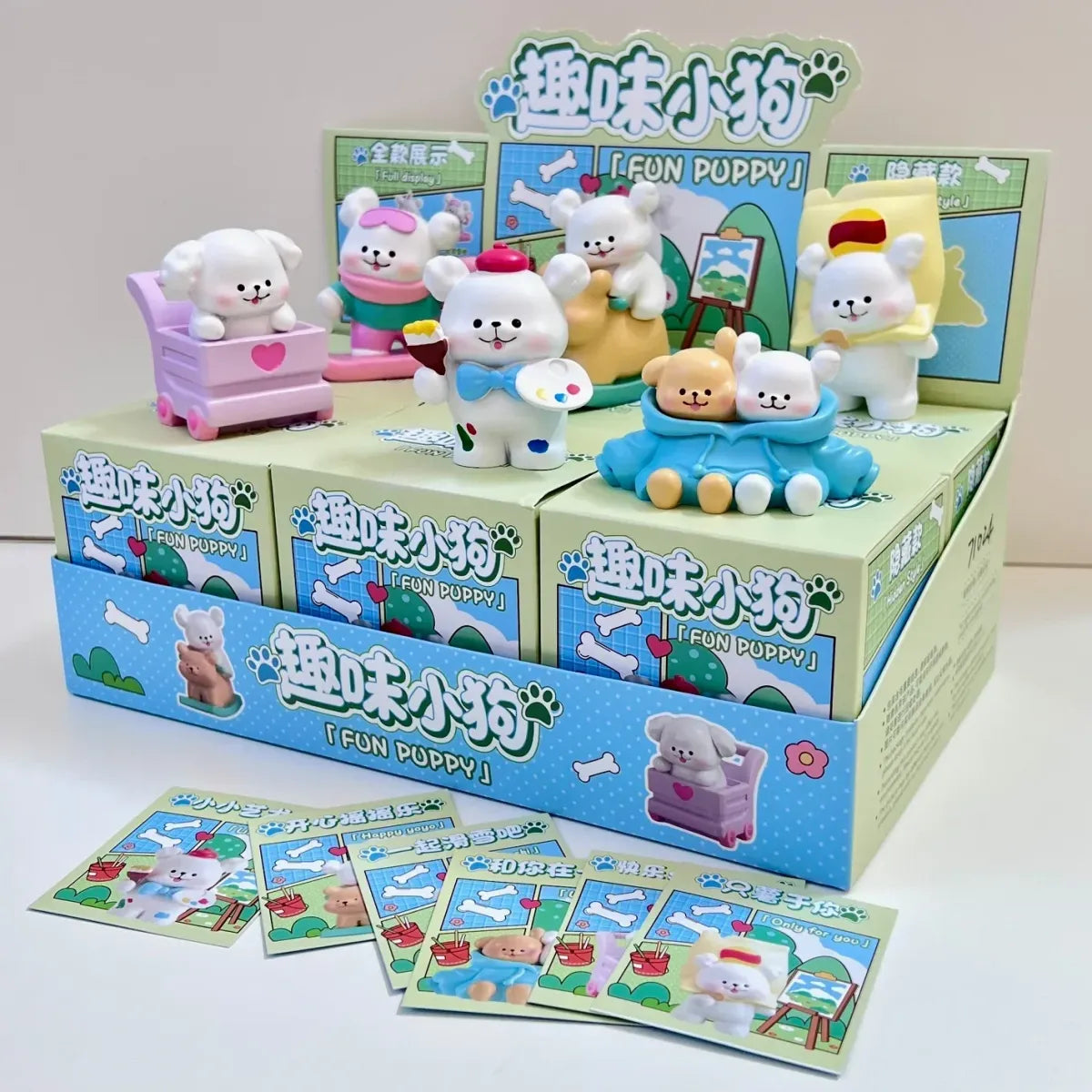 PUPPY WORLD FIGURINE BLIND BOX (1 Blind Box) - Figurines - Figure - 1