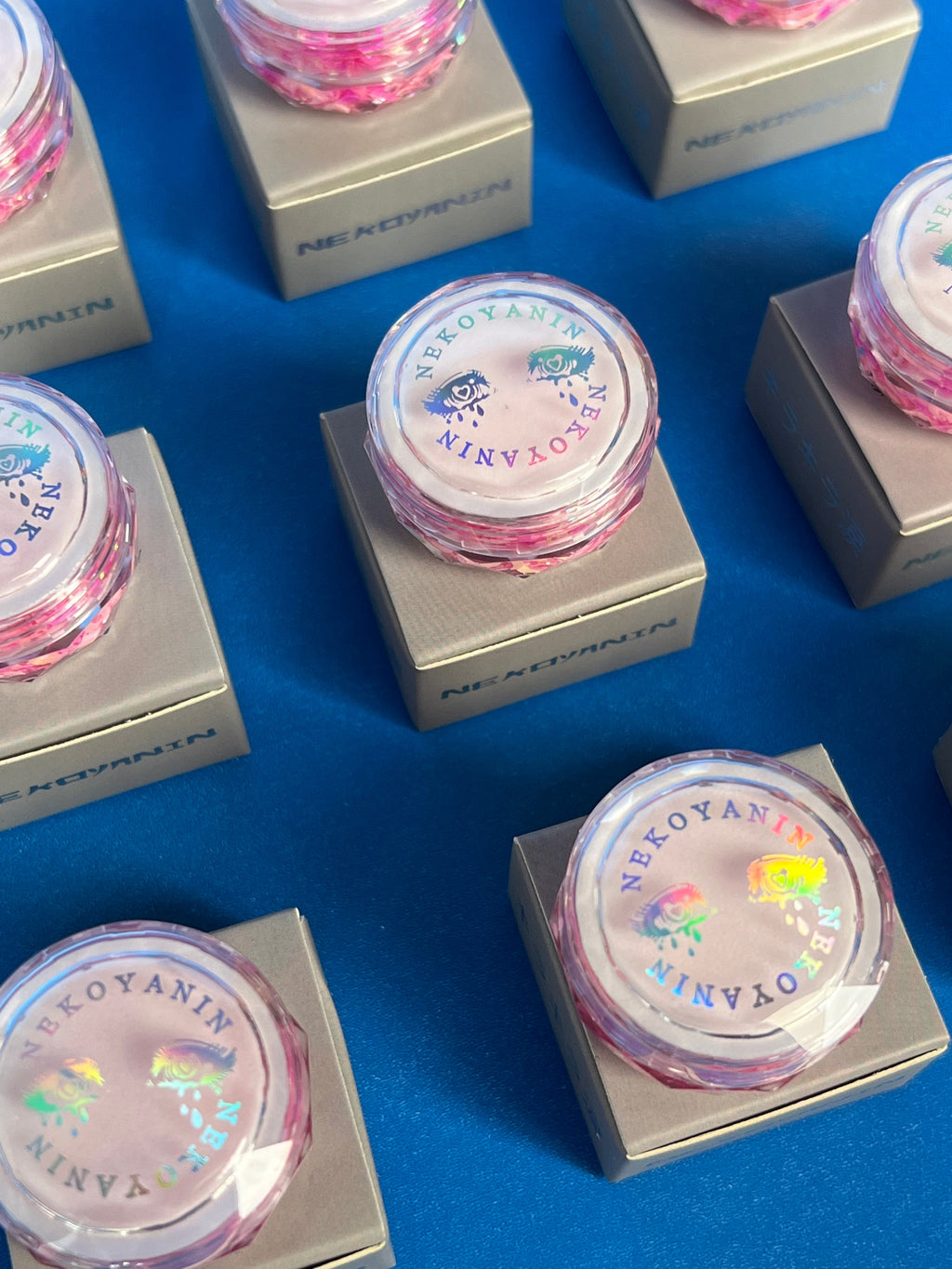 Gel Glitter Tears Festival Makeup