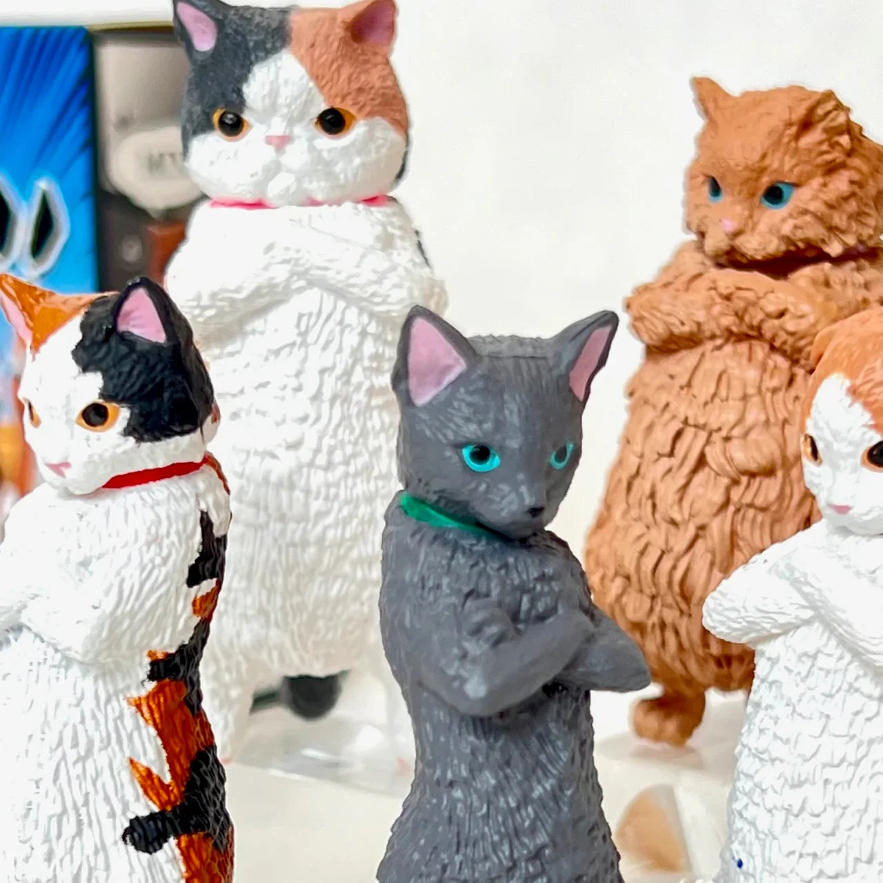 ZUN!! ATTITUDE CAT FIGURINE BLIND BOX (1 Blind Box)