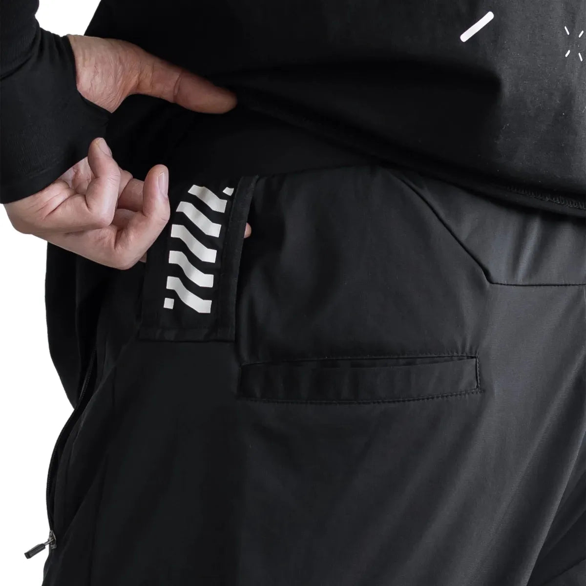 J-Type 005 Black Athletic Joggers with Cargo Pockets - Best Sellers - Joggers / Sweatpants - 7