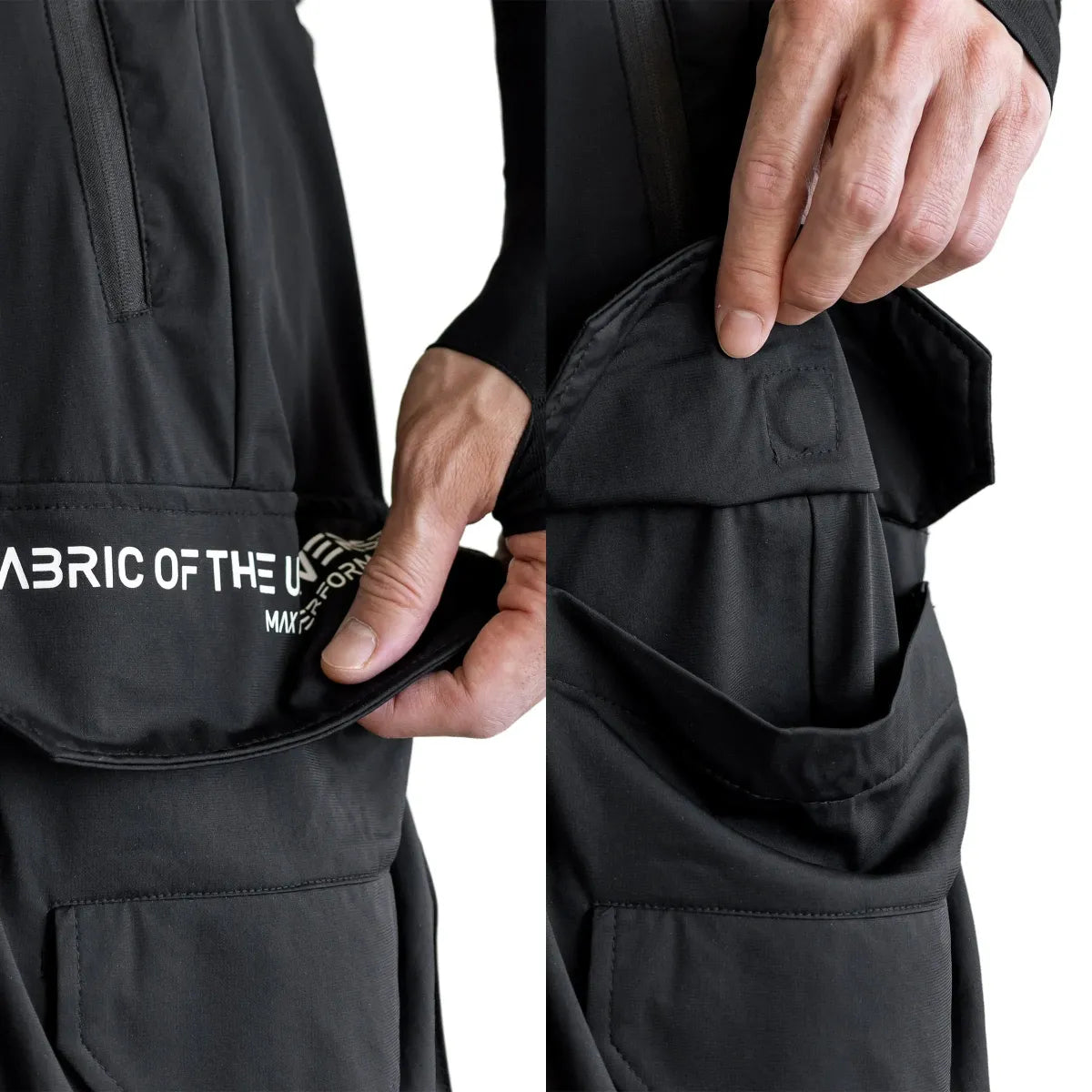 J-Type 005 Black Athletic Joggers with Cargo Pockets - Best Sellers - Joggers / Sweatpants - 9