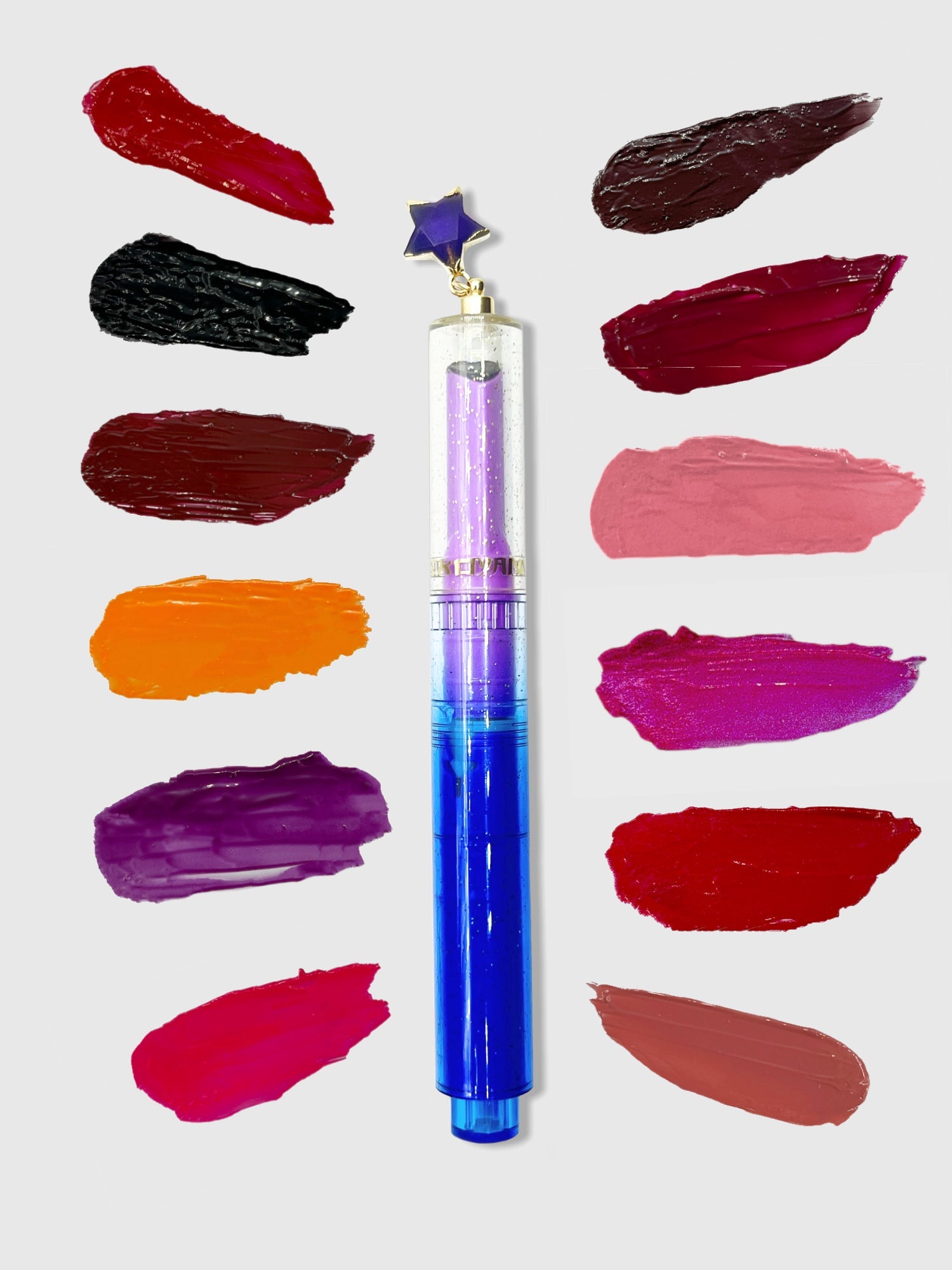 Jelly Lipsticks with Star Charm & Sticker Sheet