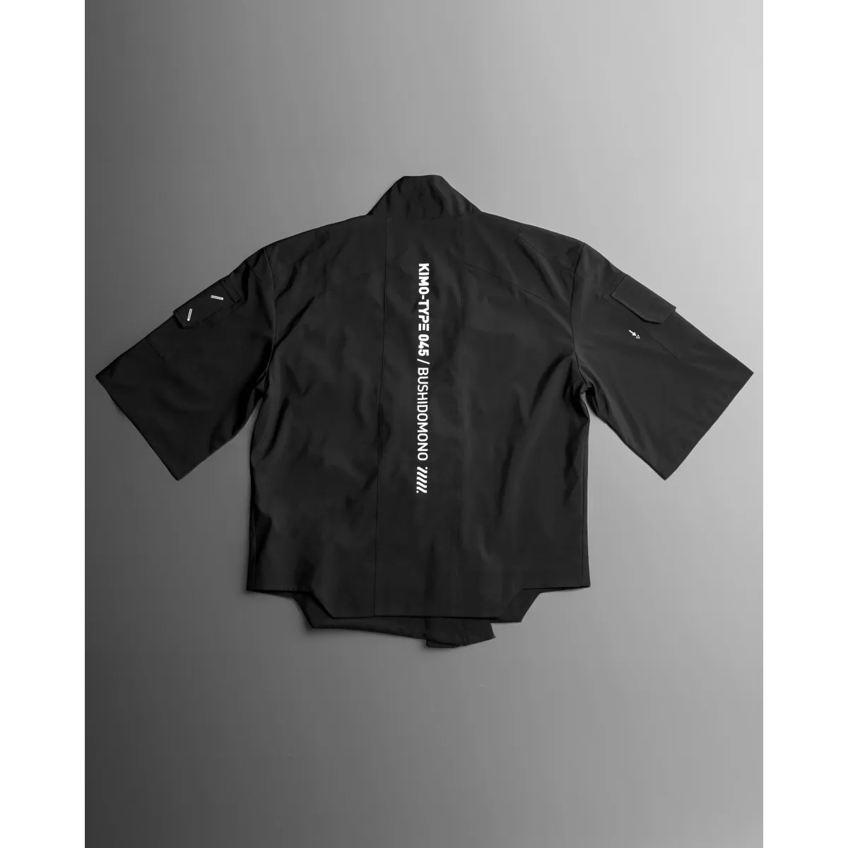 Kimo-Type 045 Black Lightweight Kimono Shirt - T-Shirts - Button-Up Shirt - 4