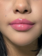 Fruit Jam Lip Gloss Keychain Set