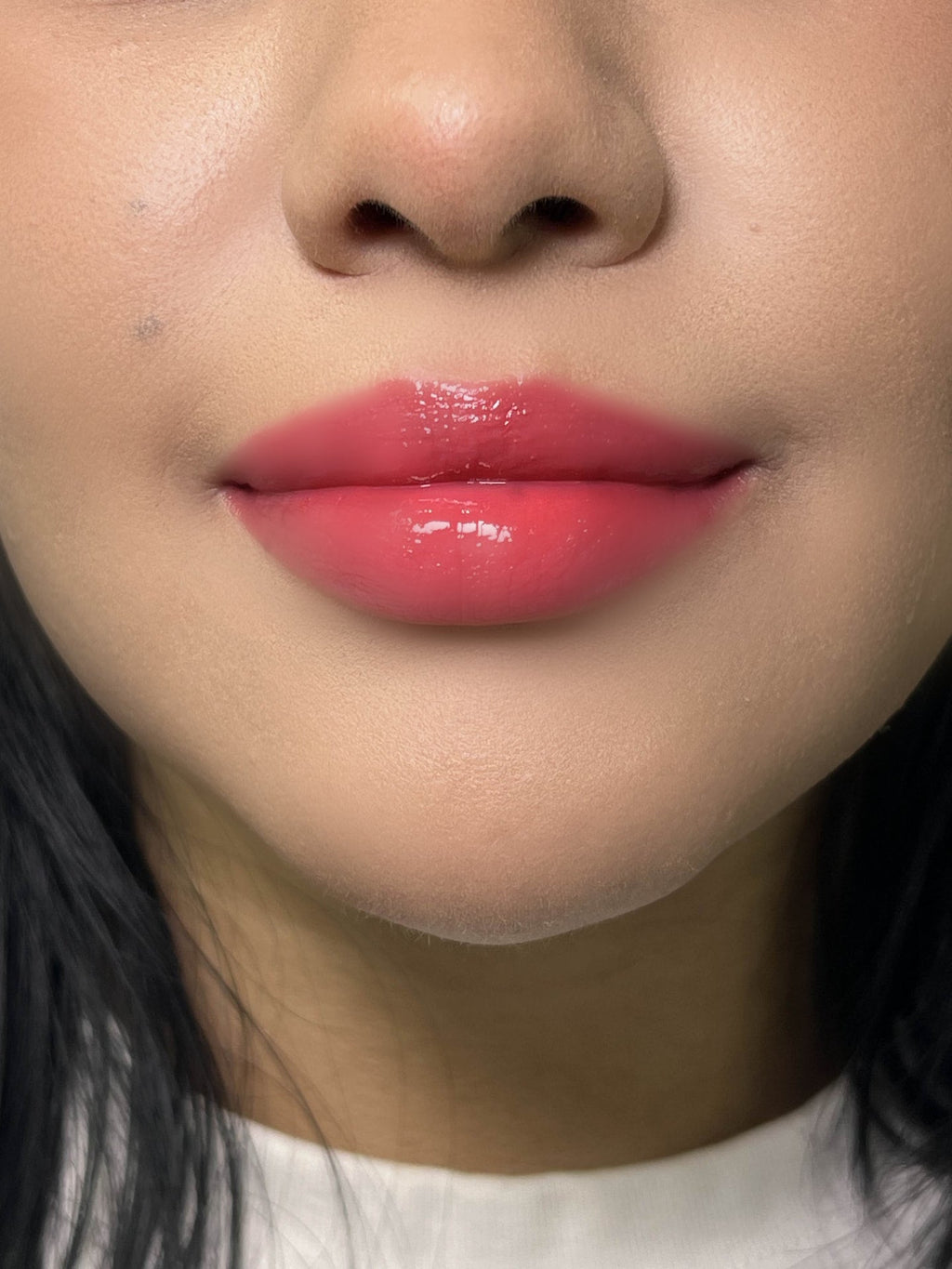 Fruit Jam Lip Gloss Keychain Set