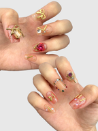 Magical Girl Sparkle Press-On Nails Set